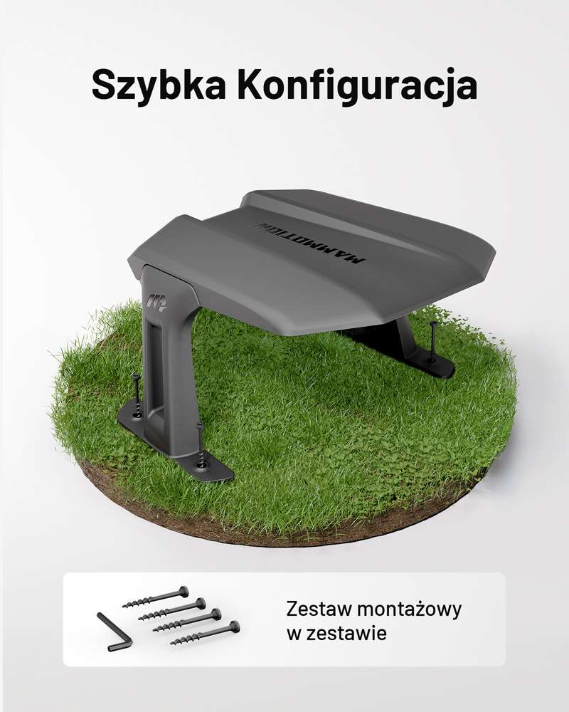 Daszek ochronny robotów Mammotion Yuka i Luba garaz_mammotion_3