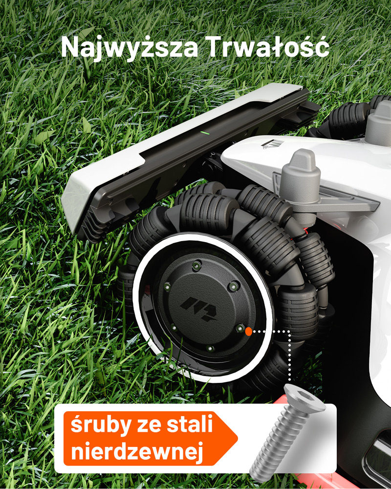 Koła przednie do robota Luba Mammotion kola_Luba_omni_1