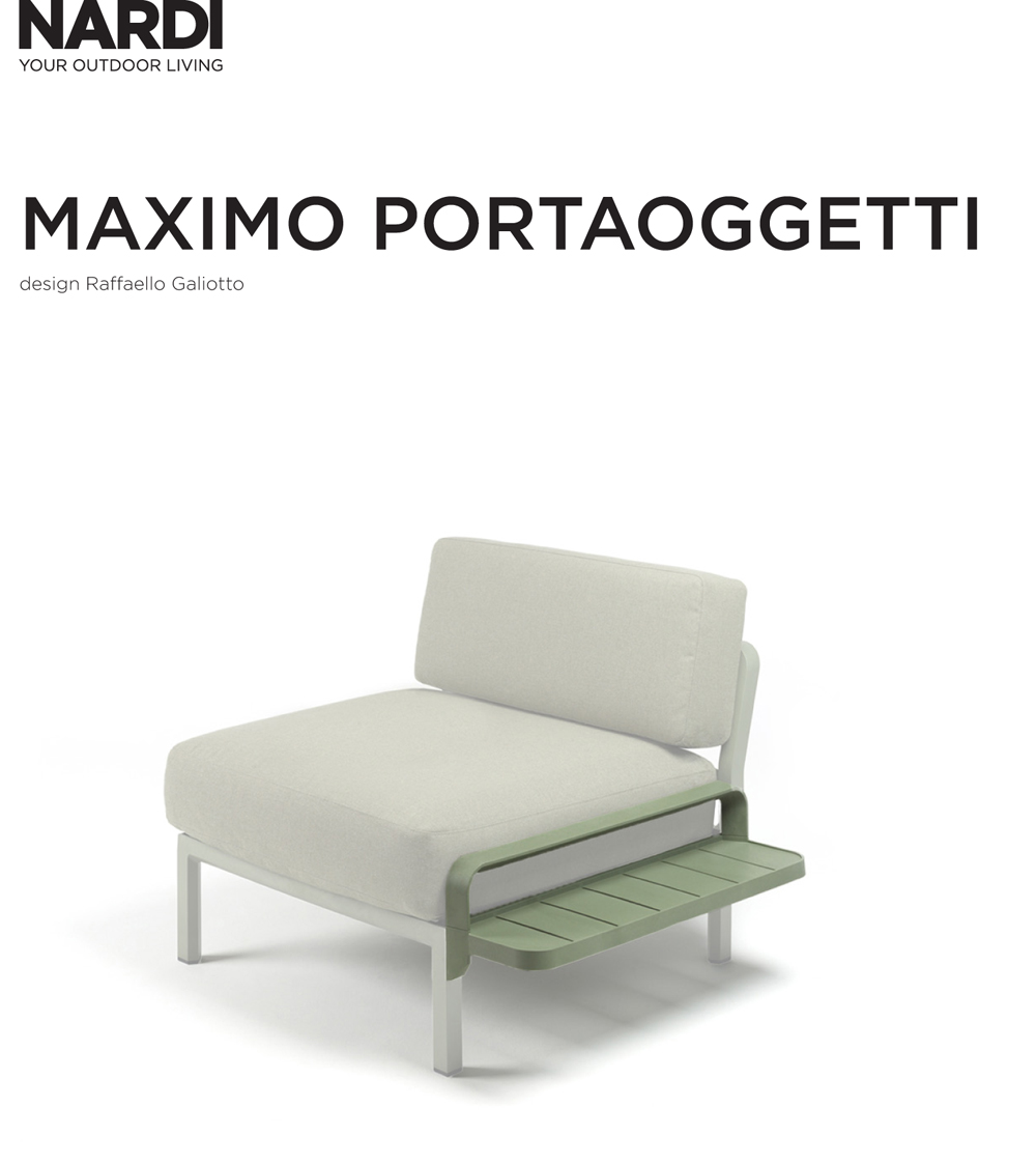 Półka do fotela lub sofy Nardi Maximo Terra MaximoPortaoggetti_main