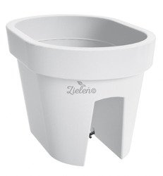 Donica na balustradę Lofly railing 400 biała