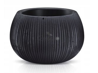 Doniczka Prosperplast Beton Bowl 240mm czarny