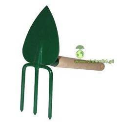 Motyczka sercówka z trójzębem Kard oprawiona