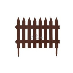 Płotek ogrodowy IPŁSU2 3,6m brąz Prosperplast
