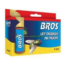 Lep na much okrągły 1szt. Bros