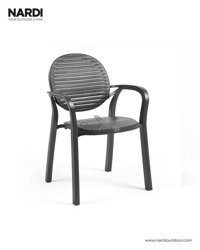 Fotel Nardi Gardenia Antracite