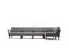 Sofa modułowa Nardi Maximo 5 Terra + Lava Sunbrella
