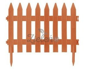 Płotek ogrodowy IPŁSU2 3,6m terakota Prosperplast