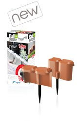 Palisada ogrodowa Snail 1,9m terakota Prosperplast