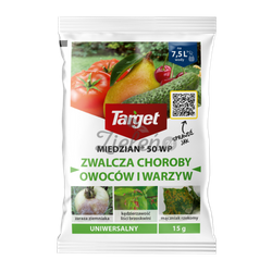 Środek grzybobójczy Miedzian 50 WP 15g Target