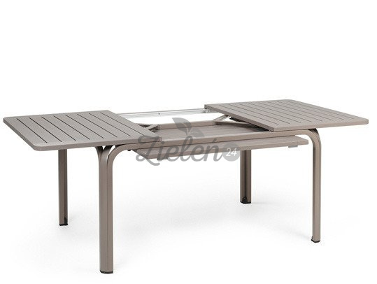 Stół ogrodowy Nardi Alloro 140 Extensible Tortora