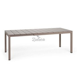 Stół ogrodowy Nardi Rio 140 Extensible Tortora