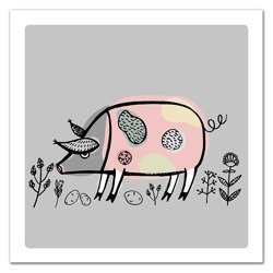 Obraz na płótnie Świnka