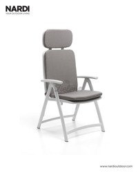 Poduszka do fotela Nardi Acquamarina Grigio