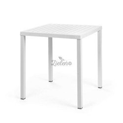 Stół ogrodowy Nardi Cube 70 Bianco