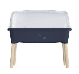 Donica Prosperplast Respana Planter Wood High Set Antracyt