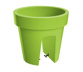 Donica na balustradę Lofly railing 250 limonka