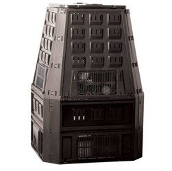 Kompostownik z tworzywa Evogreen 850l czarny