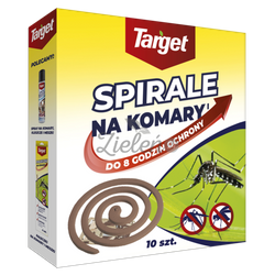 Spirale na komary 10 sztuk Target
