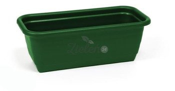 Skrzynka balkonowa Natura 50cm zielona Lamela