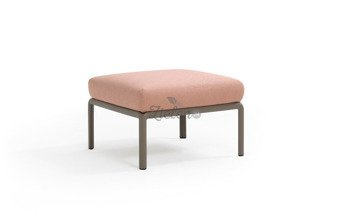 Pufa Nardi Komodo Tortora acrilico Rosa Quarzo