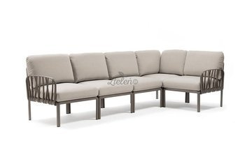 Sofa modułowa Nardi Komodo 5 Tortora Tech Panama
