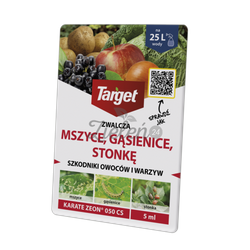 Środek owadobójczy Karate Zeon 050 CS 5ml Target