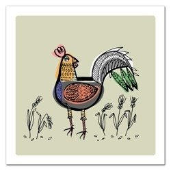 Obraz na płótnie Kogucik