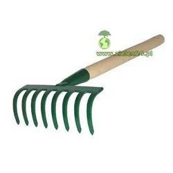 Grabki małe 8-mio zębne oprawione Kard