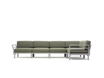Sofa modułowa Nardi Maximo 5 Gesso + Timo Sunbrella