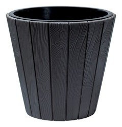 Doniczka plastikowa Woode 490mm antracyt Prosperplast