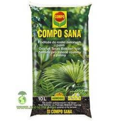 Podłoże Compo Sana do roślin zielonych i palm 10L
