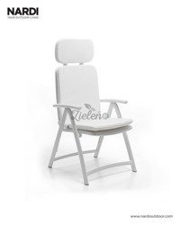 Poduszka do fotela Nardi Acquamarina Bianco