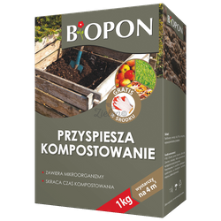 Preparat przyspieszający kompostowanie Biopon 3 kg